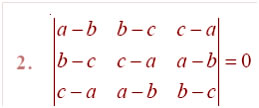 class 12 DETERMINANTS Maths ncert solutions